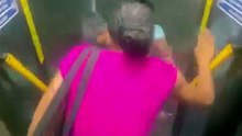 Woman gets swept away by New York City flood water