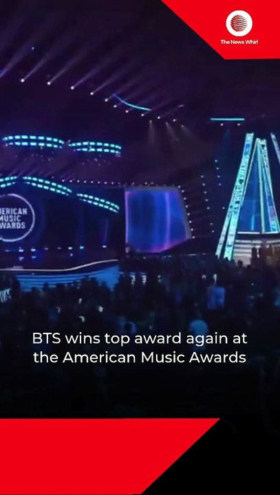 BTS wins top award again at the American Music Awards