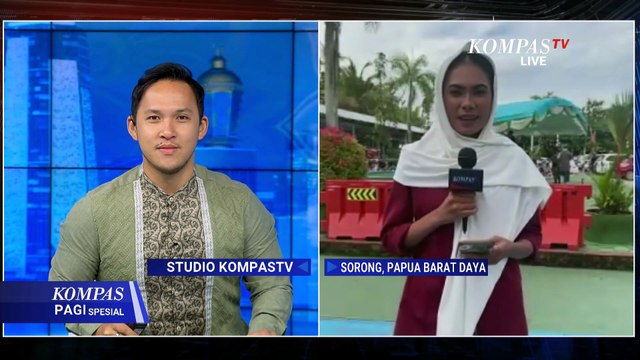 Momen Mendikdasmen Abdul Muti Jadi Khotib Shalat Idul Adha di Sorong | KOMPAS PAGI