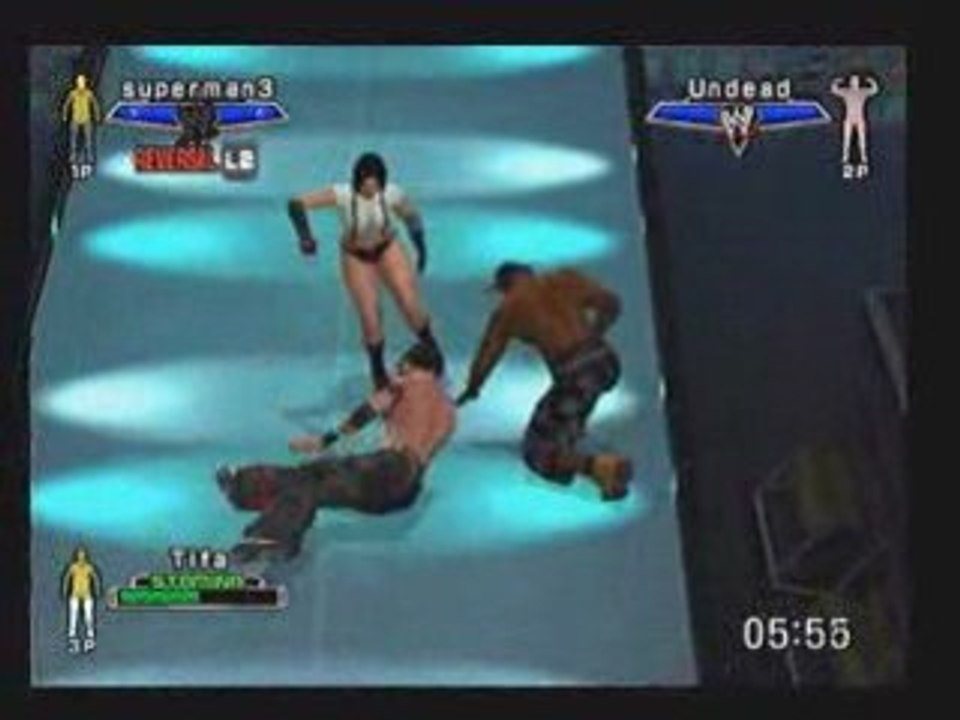 Maxs56wwe vs Undead vs Jasmin