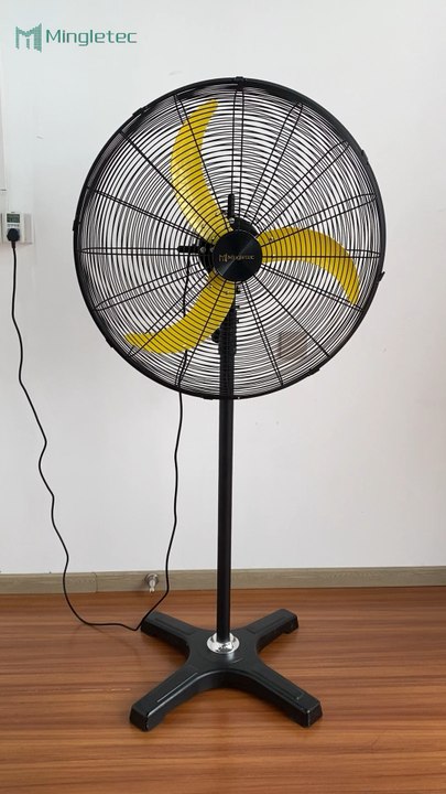 Mingletec silent BLDC industrial fan with auto swing #mingletec #BLDCfan #industrialfan #silent #energysaving