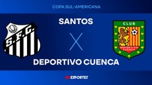 Santos 3 x 0 Deportivo Cuenca - 26/05/2026 - Sul-Americana