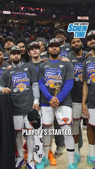 The Knicks are winning the NBA Finals!