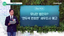 무늬만 법인차? 연두색 번호판 집중 세무조사 예고