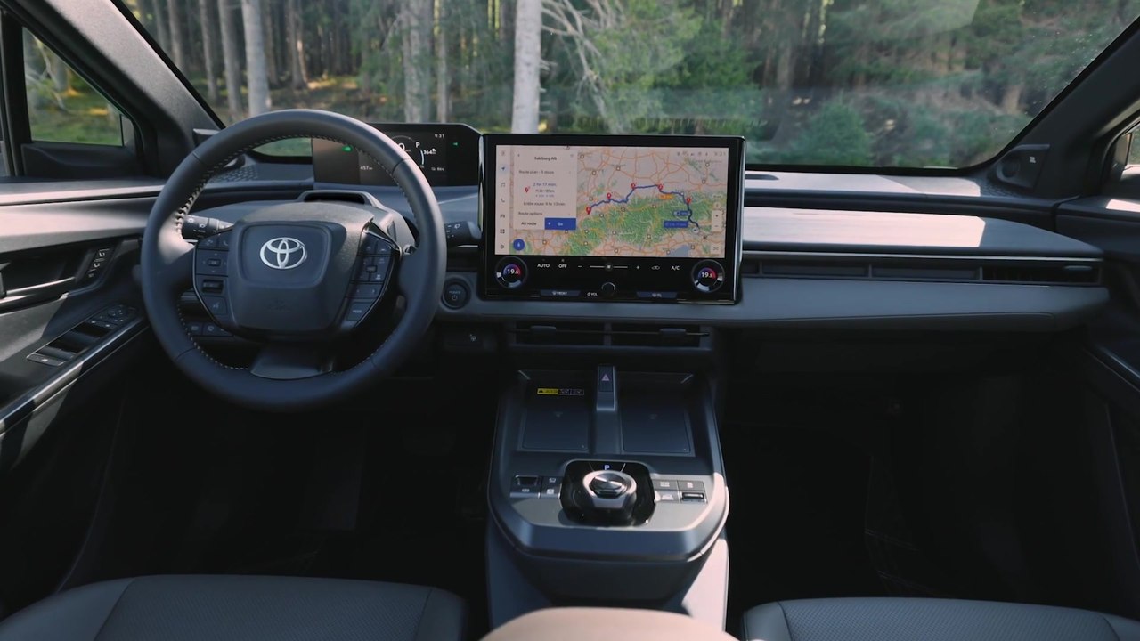Der Toyota bZ4X Touring - Multi-Terrain-Monitor und Panorama-Monitor