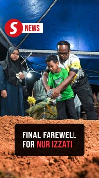 Nur Izzati Humaira laid to rest in early morning burial