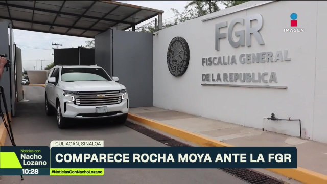 Comparecen ante la FGR Rubén Rocha y Enrique Inzunza, acusados por EUA de narcotráfico
