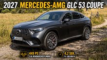 2027 Mercedes-AMG GLC 53 Coupe: AMG-SUV mit Charakter