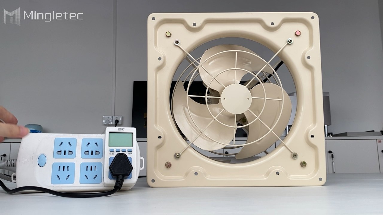 Mingletec 3 blades exhaust fan test #mingletec#exhaustfan#ventilation#fullmetal#factory