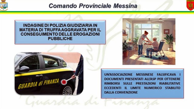Spalmare le prestazioni per ottenere l'intero rimborso, due denunce per truffa all'Asp di Messina. Sequestro da 20mila euro