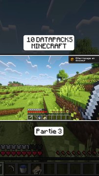 10 Datapacks Minecraft qui vont CHANGER ta façon de jouer partie 3