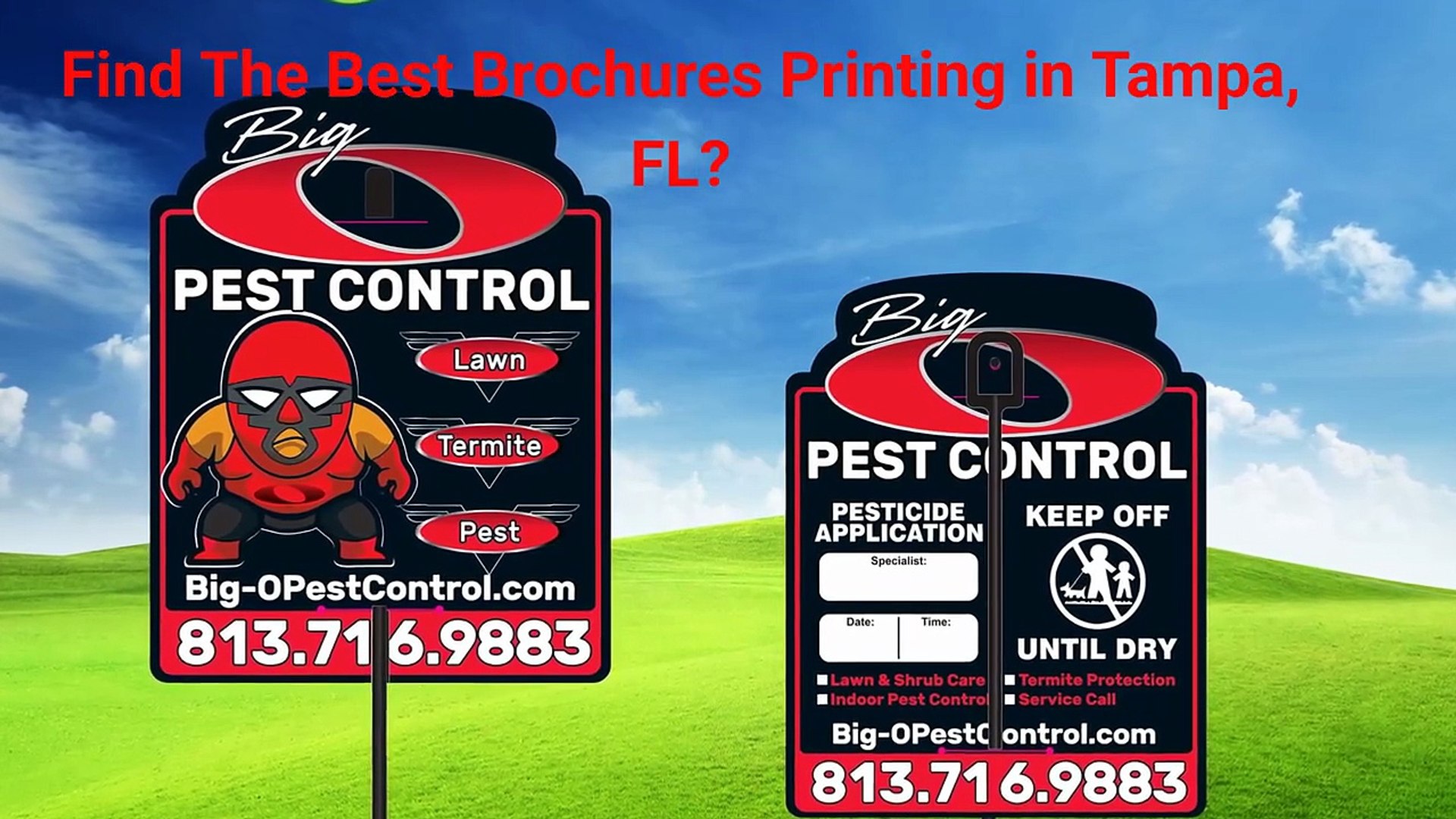 ⁣Turf Signs - Affordable Brochures Printing in Tampa, FL