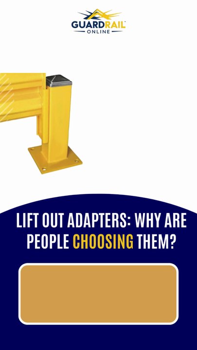 Safer Warehouse Access with Lift-Out Guardrail Adapters