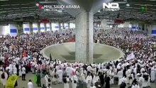 Arabia Saudí: más de 1,5 millones de peregrinos realizan el ritual de la lapidación en Mina