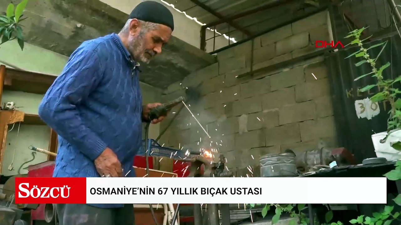 Osmaniye’nin 67 yıllık bıçak ustası