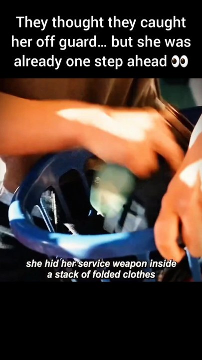 They thought they caught her off guard… but she was already one step ahead 👀