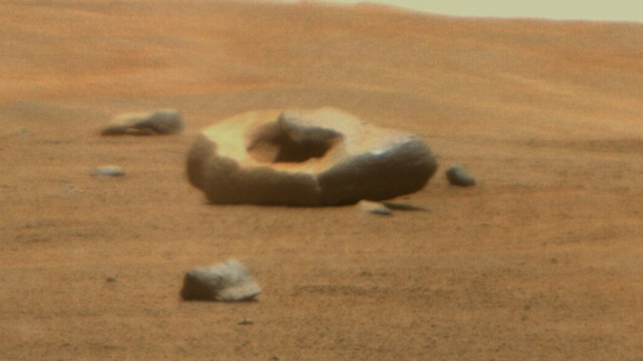 Perseverance Discovers Donut-Shaped Rock on Mars, Hinting at Hidden Significance