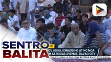 Paggunita ng Eid'l Adha, idinaos ng ating mga kapatid na Muslim sa Roxas Ave., Davao City; mahigpit na seguridad, ipinatupad ng DCPO | ulat ni Regine Lanuza - PTV Davao
