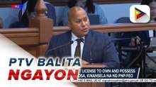 Firearams registration at license to own and possess firearms ni Sen. dela Rosa, kinansela na ng PNP-FEO
