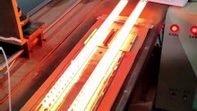 Type B twin tubes carbon fiber heating element infrared heat lamps 750mm 550v 4200w