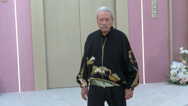 Edward James Olmos attends the world premiere of Netflix's Office Romance