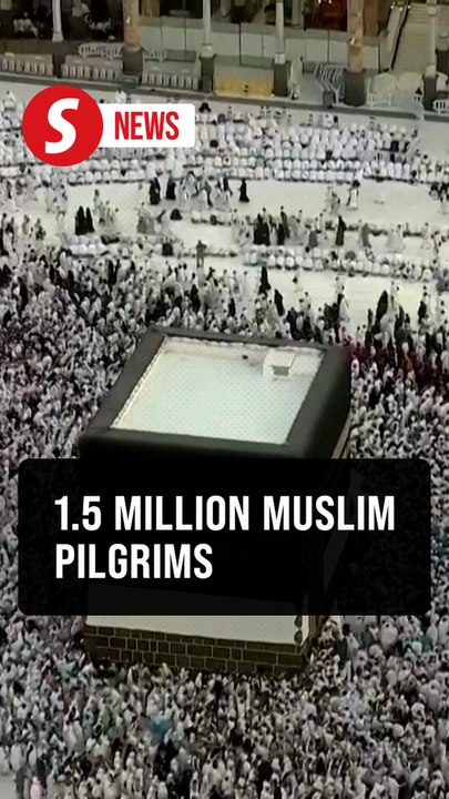 Muslims perform the Hajj in Saudi Arabia's Mecca