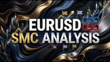 EURUSD H1 Structural Analysis | Smart Money Concepts (SMC)