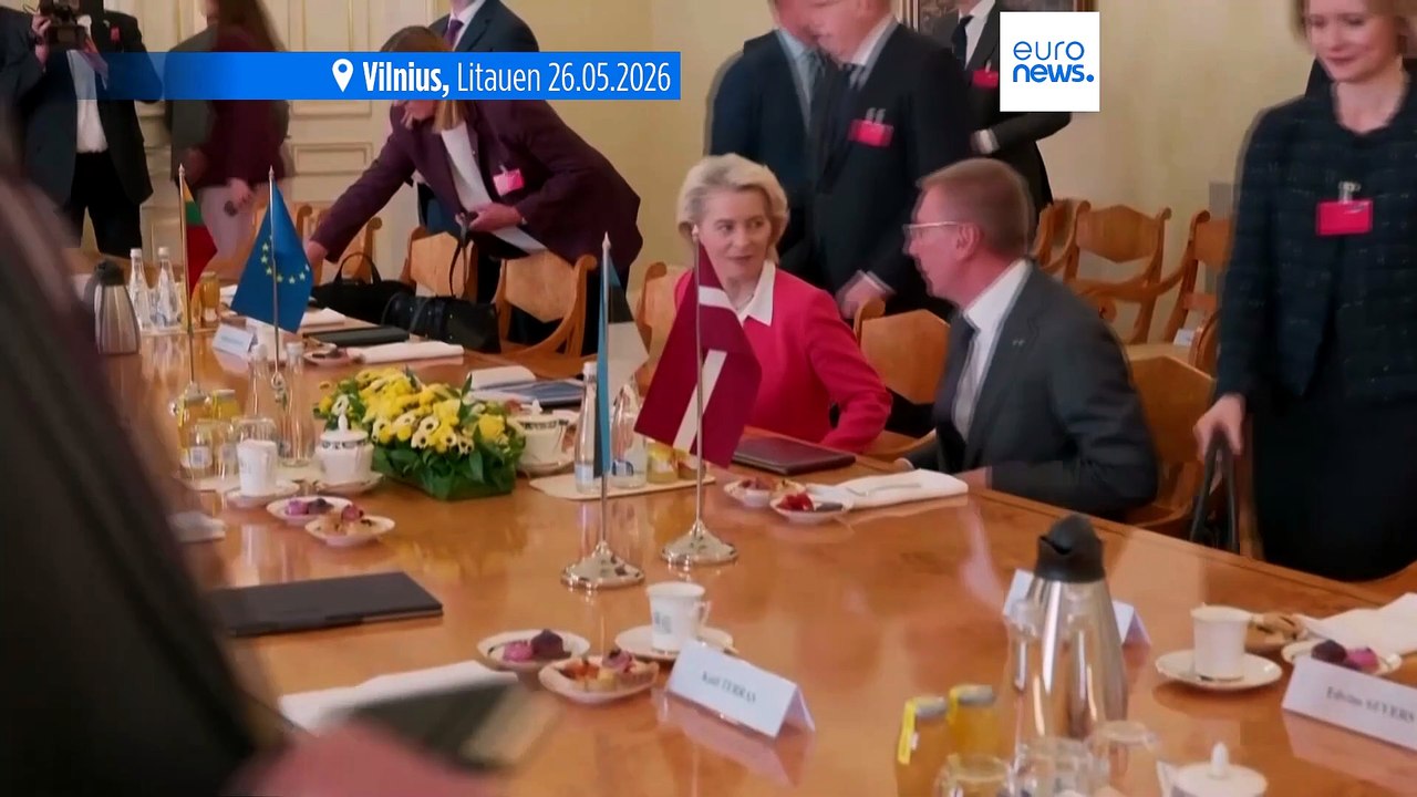 Von der Leyen: Russland testet mit Drohnen im Baltikum EU-Sicherheit bei hybriden Bedrohungen