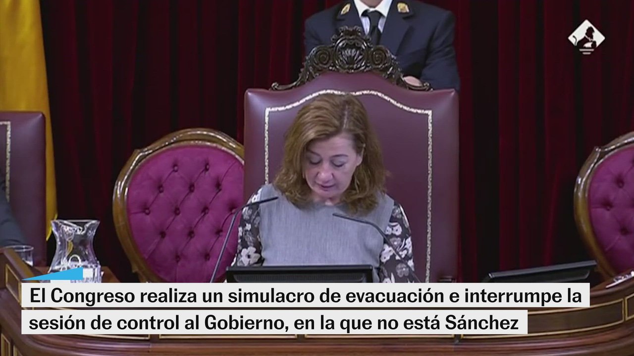El Congreso lleva a cabo un simulacro de evacuación