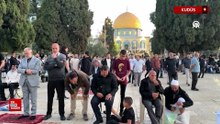 Mescid-i Aksa'da Kurban Bayramı namazı kılındı