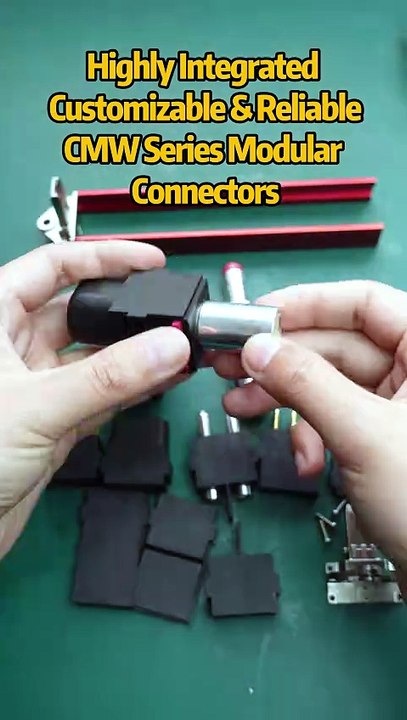Highly lntegrated Customizable Reliable CMW Series Modular Connectors.