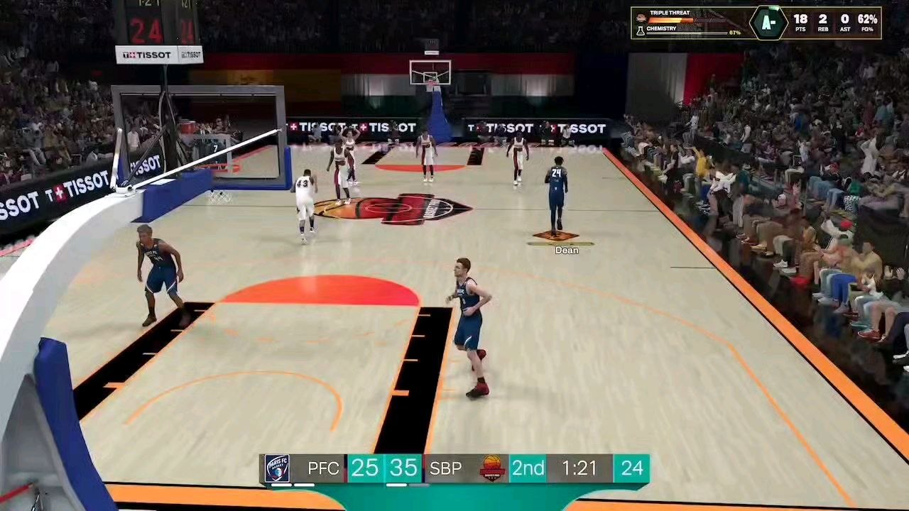 Claw Of NBA 2k26 game My career high college rivalry PT2!!