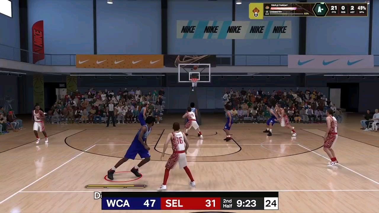 Claw Of NBA 2k26 game My career high school