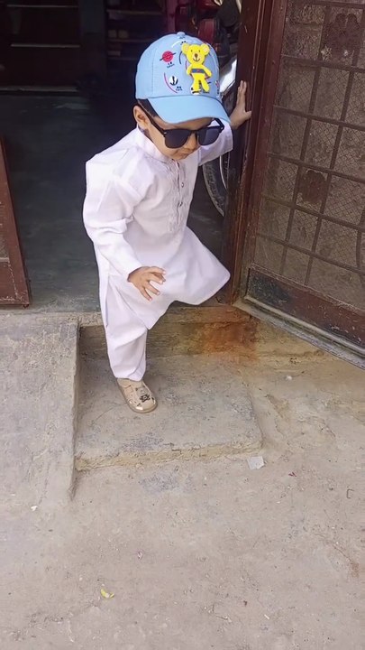 Salar ahmad playing joy eid ul azha