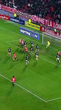 Libertadores: el agónico gol con el que Estudiantes le ganó a Independiente Medellín y pasó a octavos