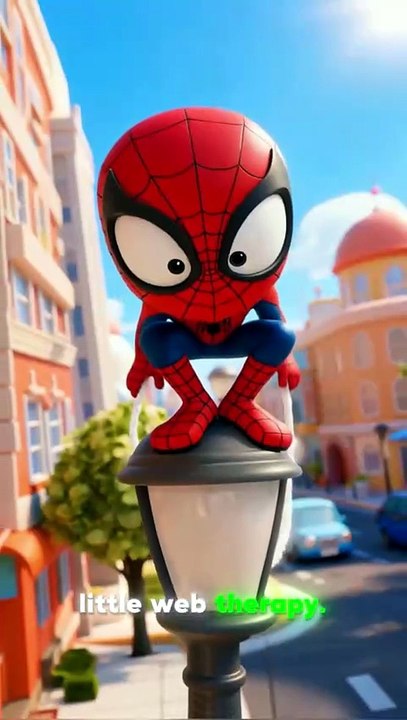 Spiderman Stops Runaway Cart Like a Boss #SpidermanAction, #HeroRescue, #EpicSave, #SuperheroMoments, #SpidermanShorts