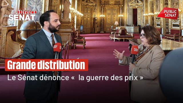 En direct du Sénat - Grande distribution : le Sénat dénonce la guerre des prix