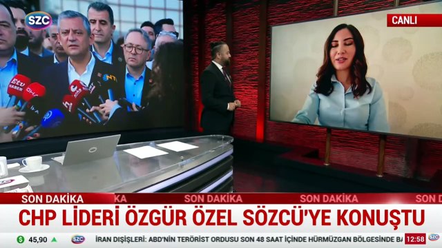 Özgür Özel, Sözcü TV'ye konuştu
