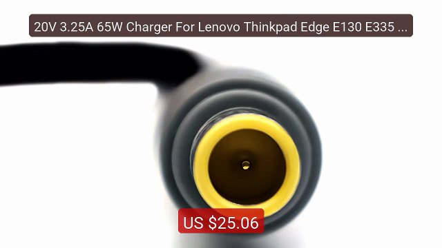 20V 3.25A 65W Charger For Lenovo Thinkpad Edge E130 E335 E4... Top Pick 2026 | Unbeatable Price!