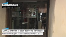 La UCO ha entrado en Ferraz a primera hora de este miércoles