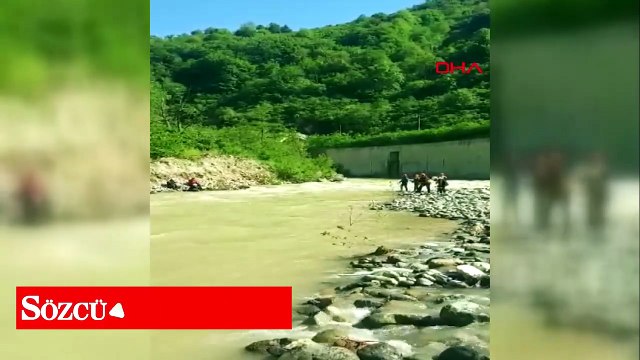 Derede balık avlarken yeğeniyle akıntıya kapılan amcanın cansız bedenine ulaşıldı