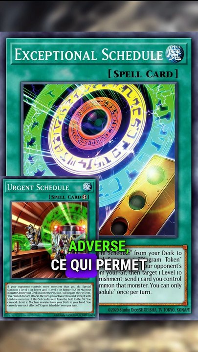 LES DECK MACHINE SURPUISSANTE DE YU-GI-OH