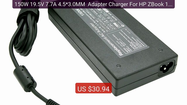 150W 19.5V 7.7A 4.5*3.0MM Adapter Charger For HP ZBook 15U G3... Hot Deal 2026 | Limited Offer!