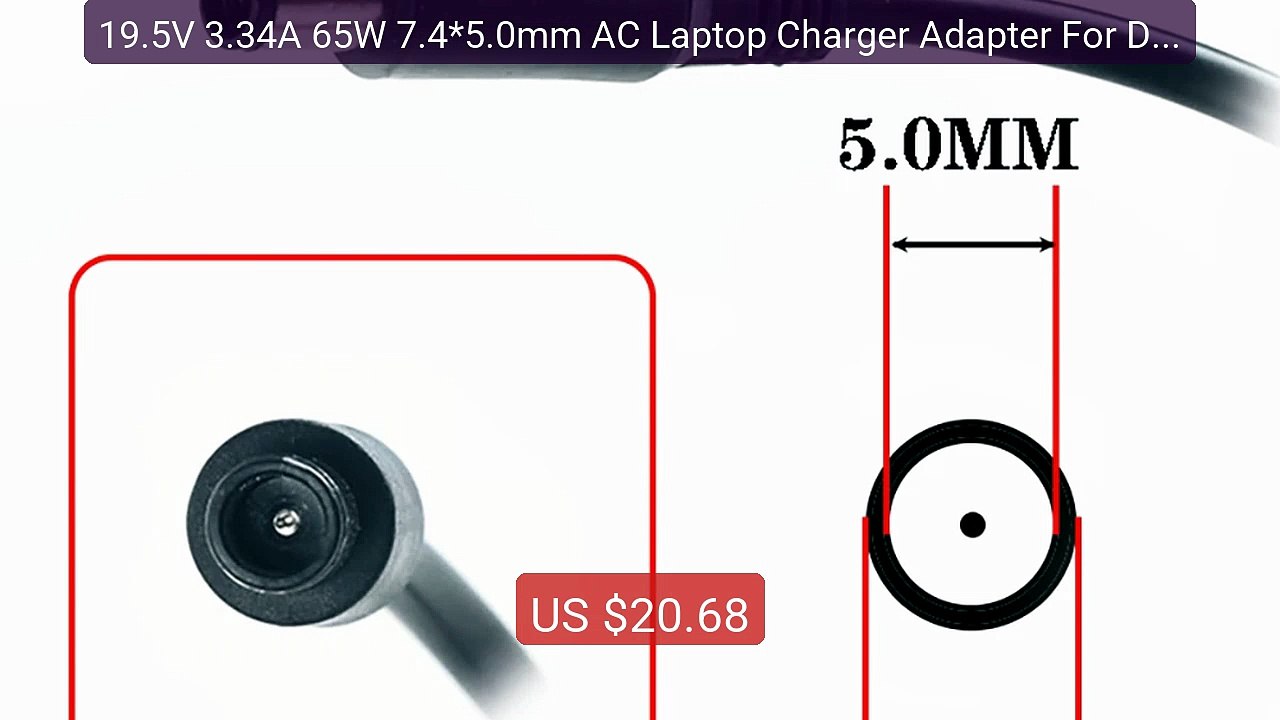 19.5V 3.34A 65W 7.4*5.0mm AC Laptop Charger Adapter For Dell Latit... -- Best Deal 2026 | Shop Now!