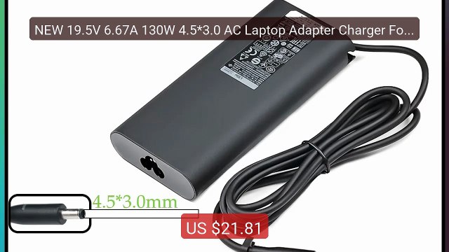 NEW 19.5V 6.67A 130W 4.5*3.0 AC Laptop Adapter Charger For DEL... Hot Deal 2026 | Limited Offer!