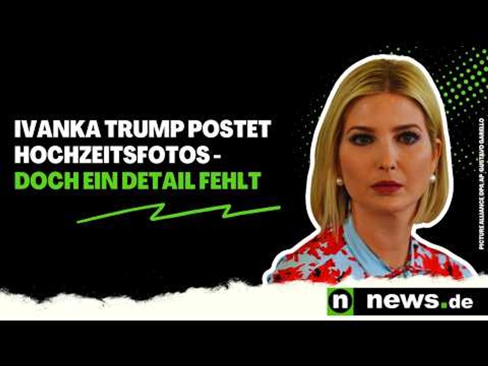 Donald Trump Jr. und Bettina Anderson: Ivanka Trump postet Hochzeitsfotos - doch ein Detail fehlt