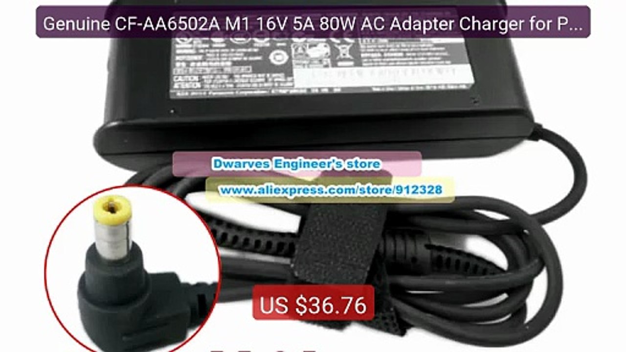 Genuine CF-AA6502A M1 16V 5A 80W AC Adapter Charger for Panaso... -- Hot Deal 2026 | Limited Offer!