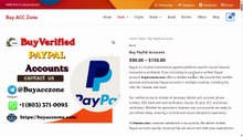 Buy Verified PayPal Accounts - 100% Old and Real Verified