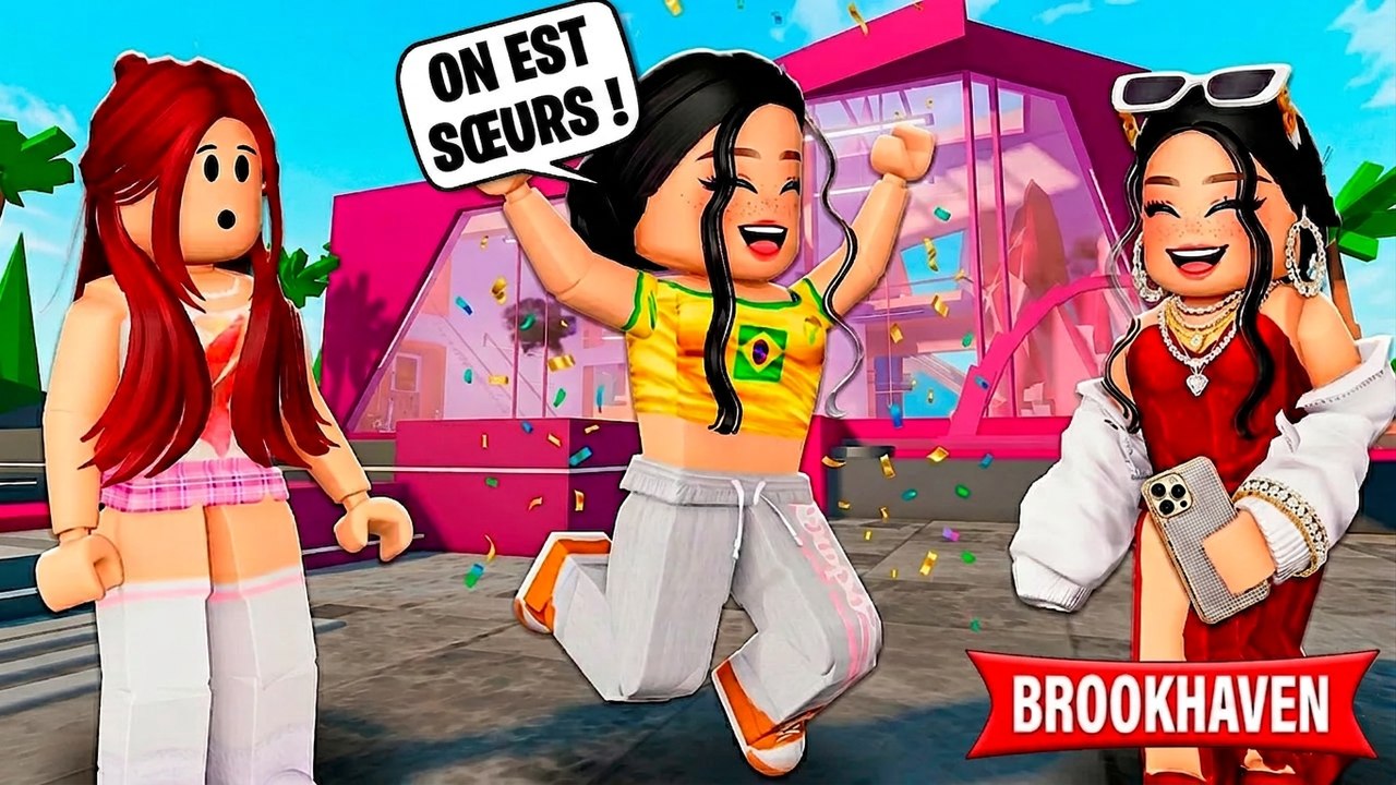 J’ai découvert que je suis la sœur jumelle d’une fille célèbre ! | Histoires Brookhaven RP | Roblox