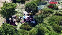 Boş arazilerde kaçak kurban kesenlere ceza yağdı